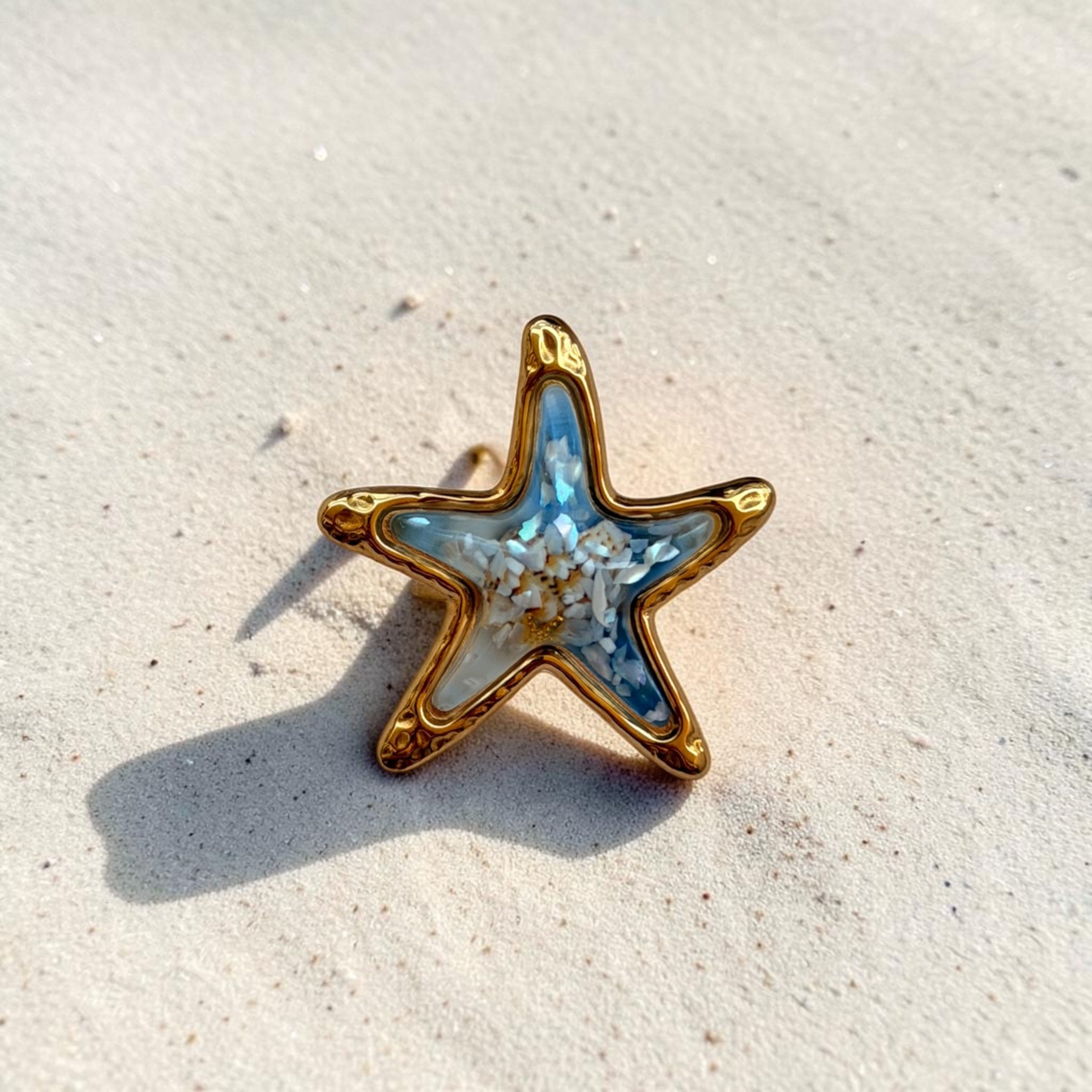 Bague étoile de mer