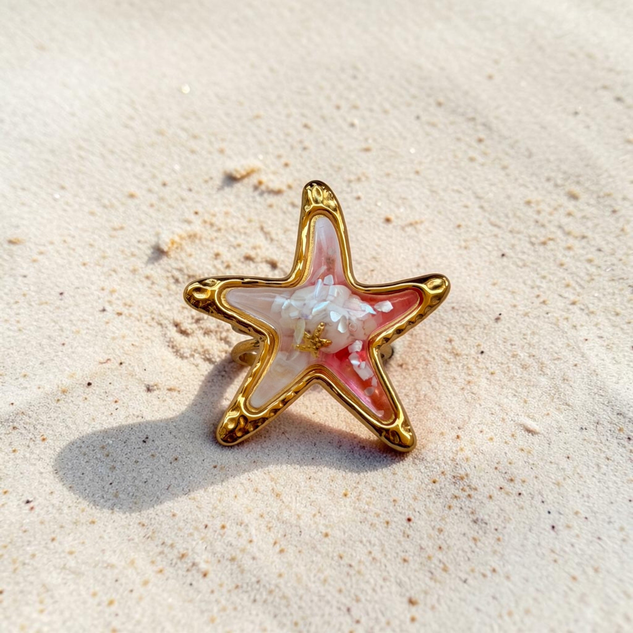 Bague étoile de mer